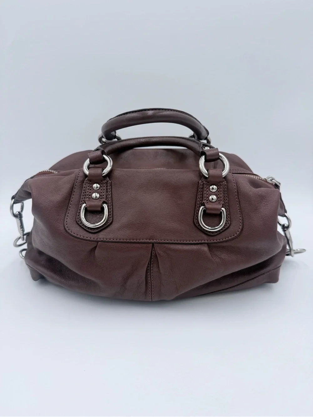 Coach Brown Leather Shoulder Bag